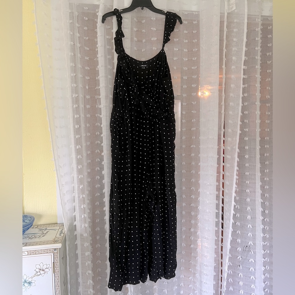 Polka dotted jumpsuit